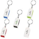 EH189 Phone Stand And Screen Cleaner Combo Keychain With Custom Imprint
